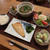 しまほっけ＆肉吸いの晩ご飯　と　多肉ちゃんの花♪
