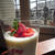 Strawberry&White Chocoltae Mousse.イチゴの簡単デザート