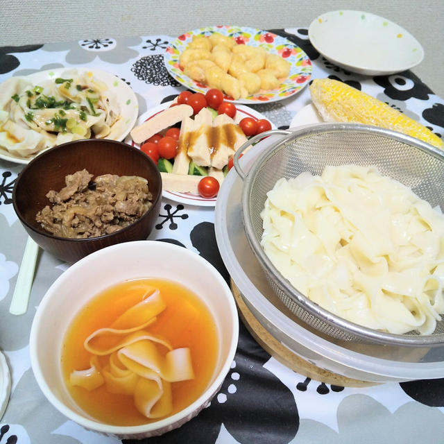 【夏休み】リアルな夏の晩ごはん！