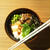焼き椎茸とトロロの、ヴィーガン丼