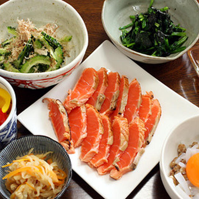 メインは冷凍食品やけど・・・