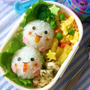 １歳＊「オバケ」キャラ弁♪
