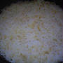 湯立てで白米（９８９）。。。宮城県産登米の米特別栽培米ササニシキ・白米（あいざわ米店）と茨城県産うまかっぺコシヒカリ玄米・新米（あいざわ米店）