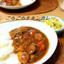 チキンカレーといちごババロア