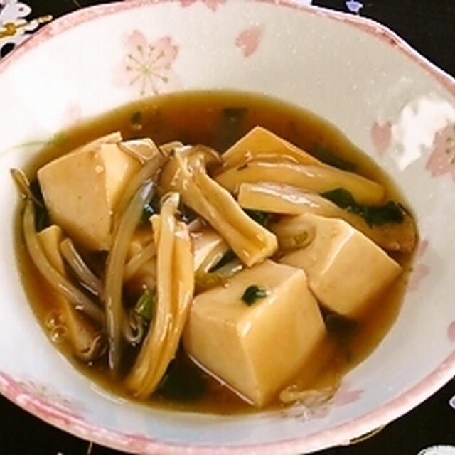 とろとろ豆腐の野菜あん