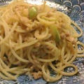 すだちとツナのさっぱりパスタ