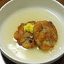 揚げる作り方の「れんこんまんじゅう」と「どて焼き」