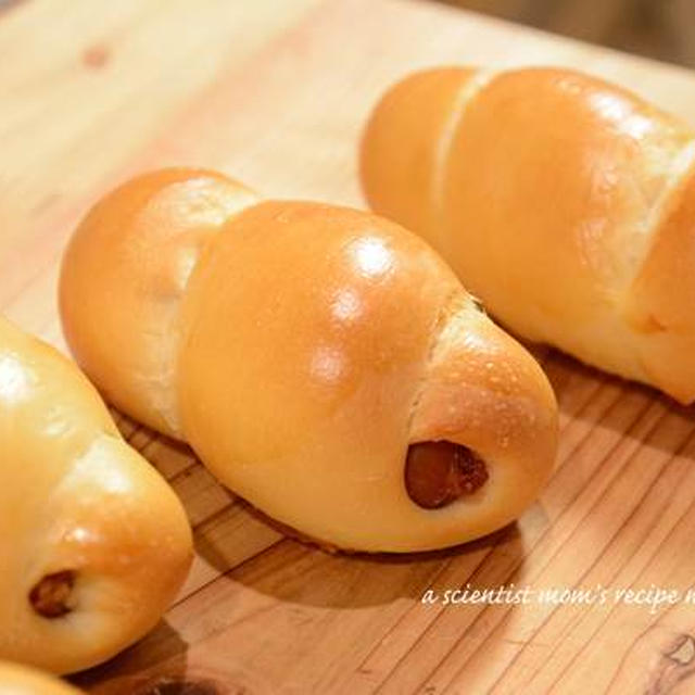 ソーセージロールも焼きました
