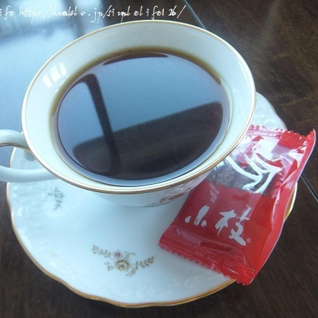 今朝のお茶☆実家にて～
