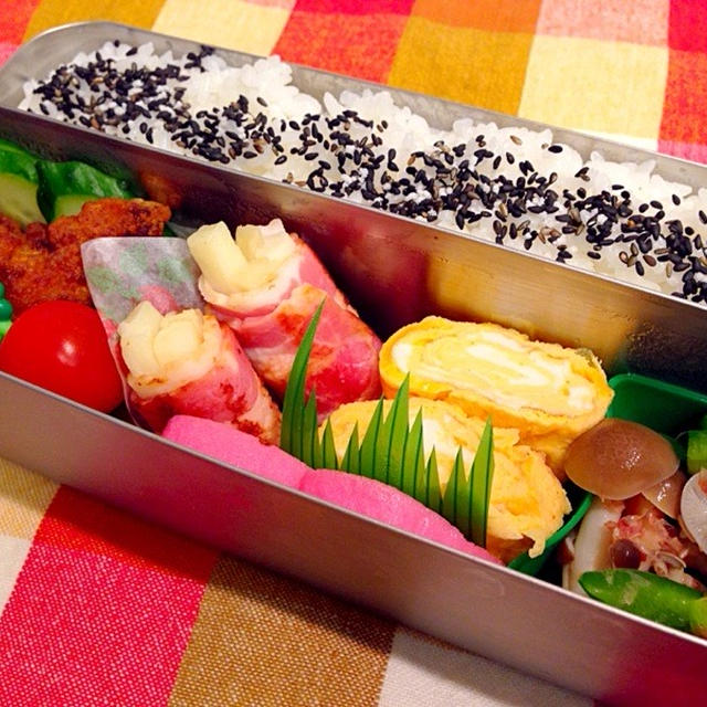 鶏肉の塩麹カレー味唐揚げ弁当