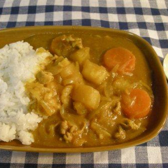 ぶた肉とサツマイモのカレー