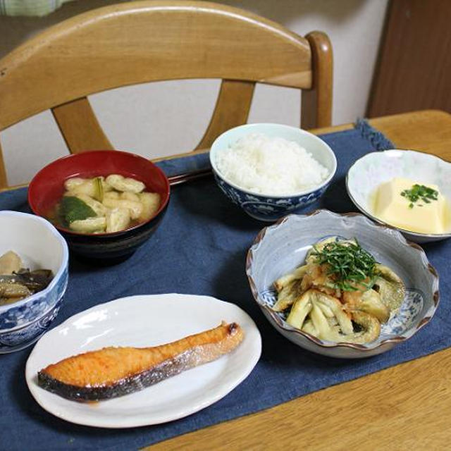 焼きなすの大根おろし和えでうちごはん（レシピ付）