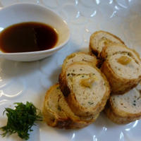 お揚げと鶏肉のクルクル焼き