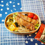 アスパラの巻き巻き弁当