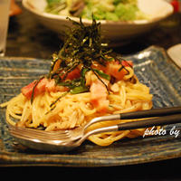 リード保存バッグの活用術：ベーコンときのこの和風パスタ