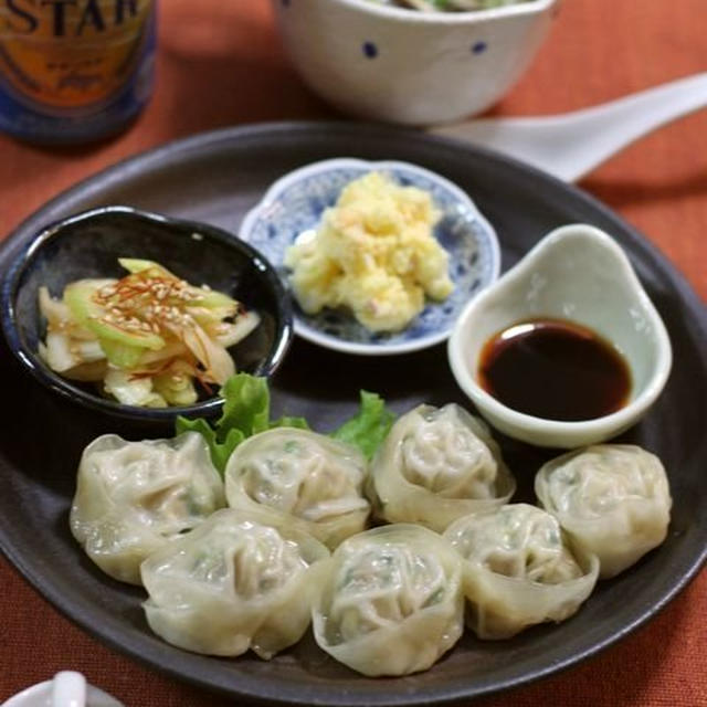 一口おつまみ餃子♪