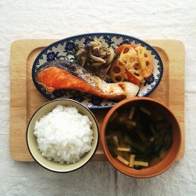 8月26日の朝ごはん。調理時間12分
