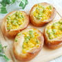 季節のものを美味しく食べたい！枝豆とコーンのパン♪