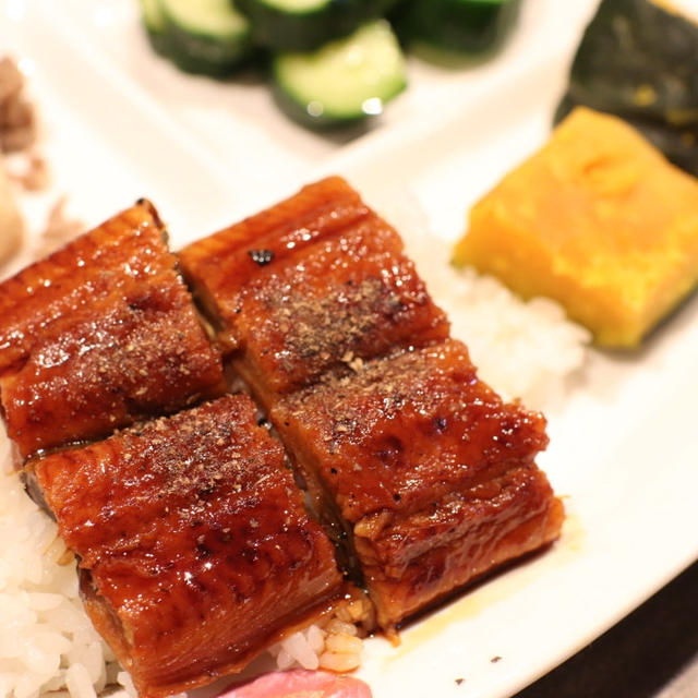やっぱり鰻にはご飯よね？！な晩ごはんでした