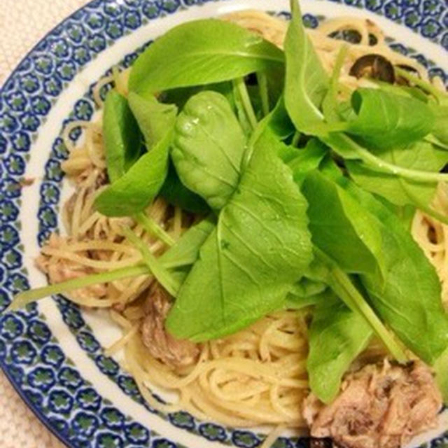 サバのパスタ