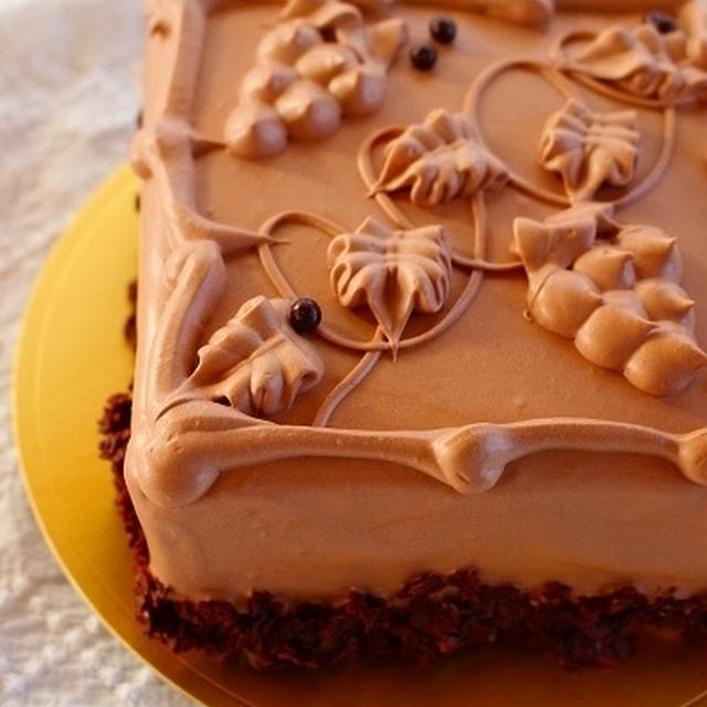 老舗風?チョコ生ケーキ