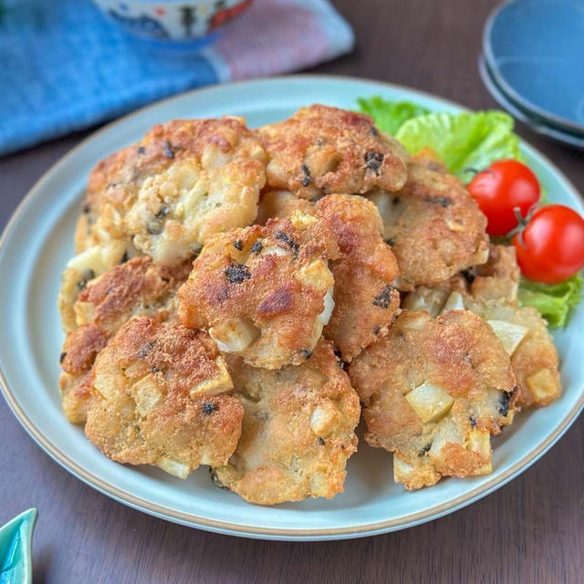 このカリカリにメロメロ☆白身魚と凍り豆腐のカリカリじゃが焼き