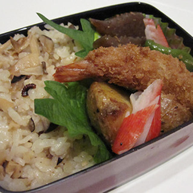 ☆忘れられたタコ飯弁当☆