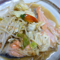 濃厚！満足！にんにくたっぷり♪鮭のちゃんちゃん焼き★