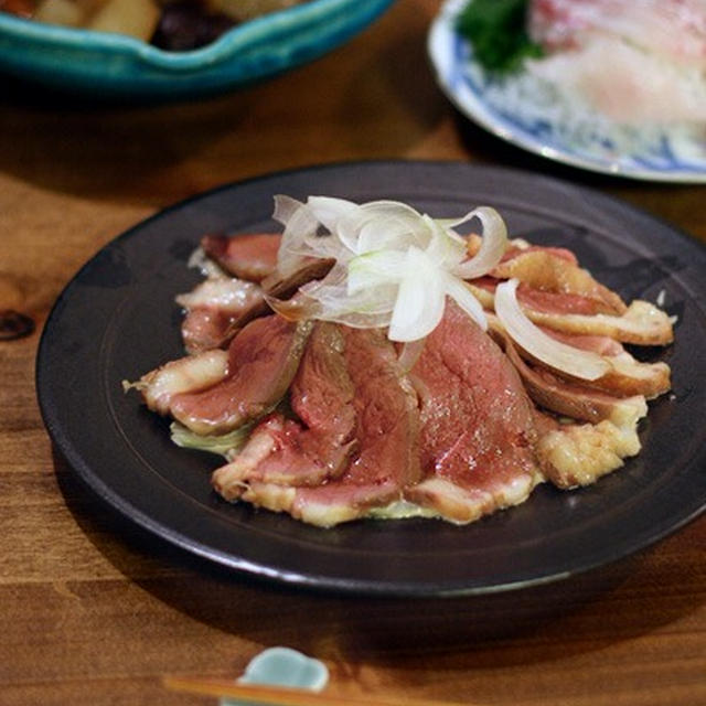 鴨のローストと夏の準備