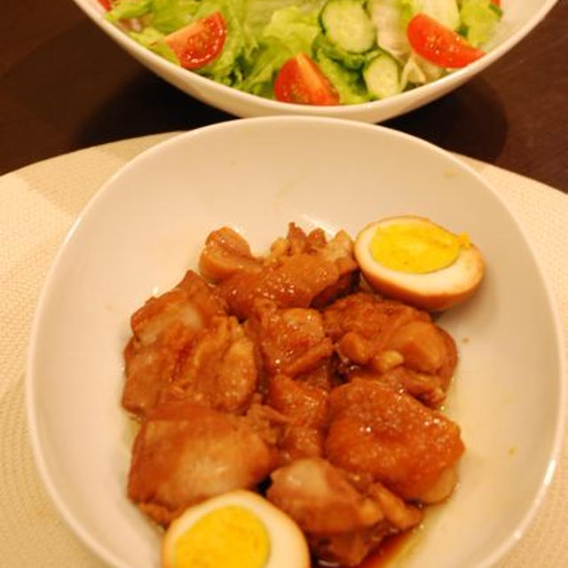 簡単美味しい鶏と卵の煮込み