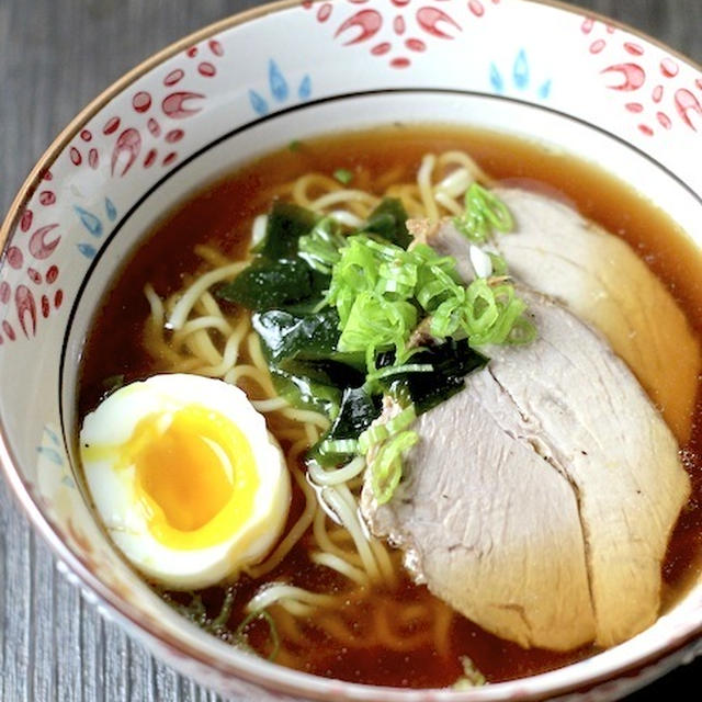 昔ながらの醤油ラーメン