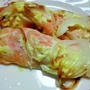 塩麹マヨでオニオンサーモンホイル焼き