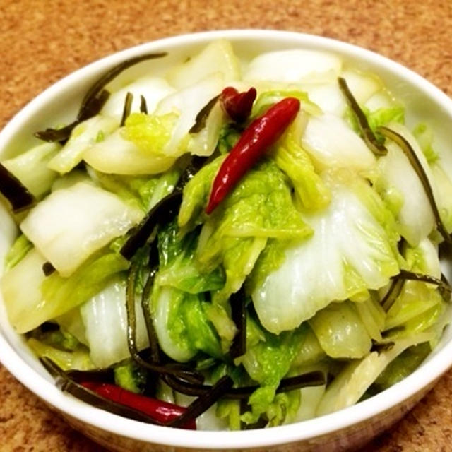 ごま風味白菜漬け