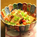 さっぱりトマト角煮。　と献立。