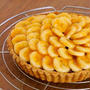 おやつメモ。チョコバナナタルト