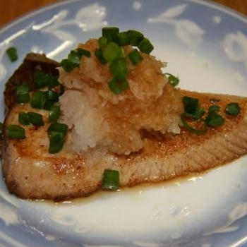 ぶりのおろしポン酢かけ