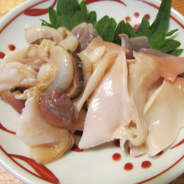 【旨魚料理】北寄貝の刺身