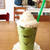 抹茶フラペチーノのレシピ