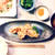【　鶏肉と長葱の天ぷら・カレー塩で 】