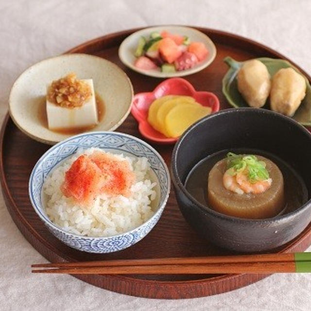 芋煮や大根煮などヘルシー献立♪