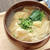 稲庭うどんの湯葉あんかけ