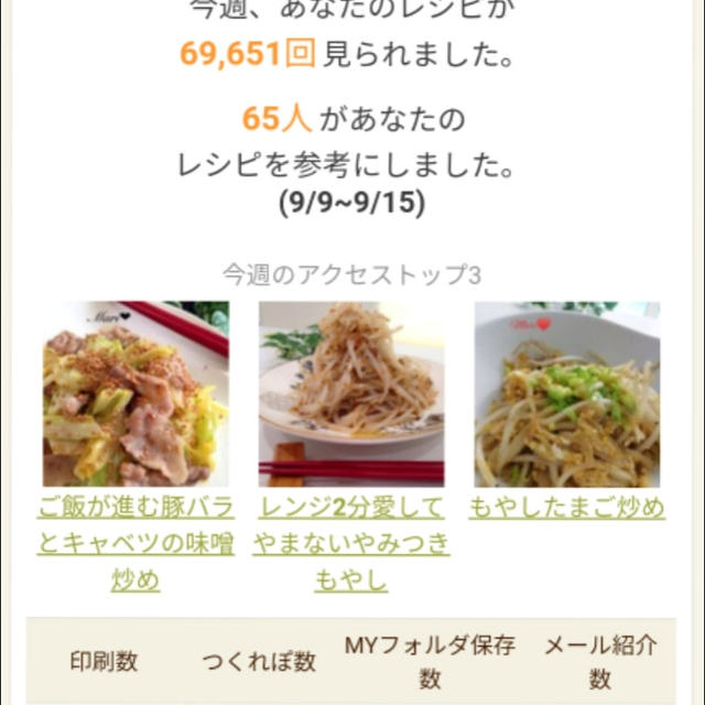 クックパッド週間レポート、無印のシリコン型。