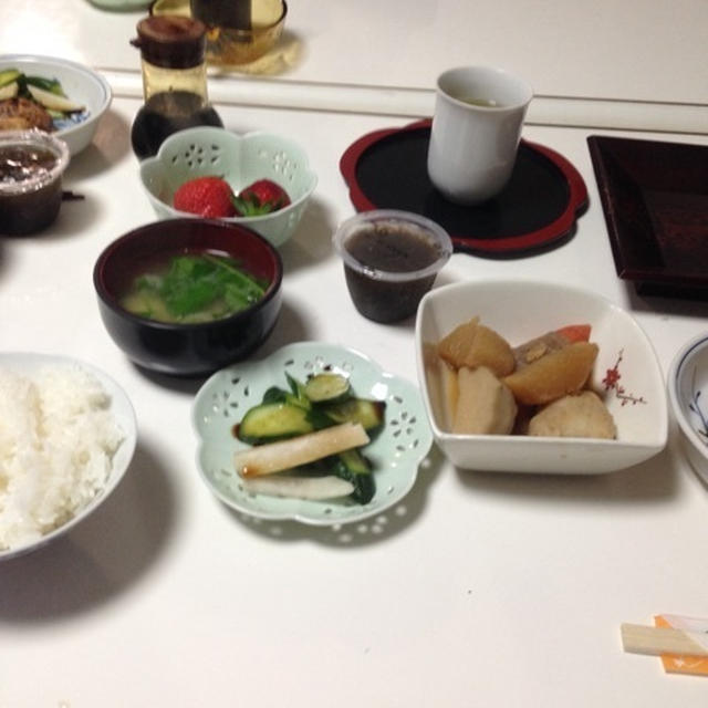 感動の再会とおふくろの味♪