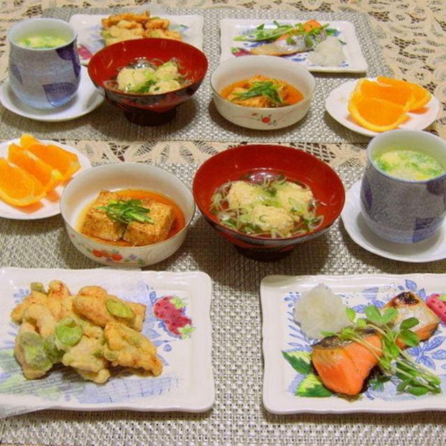 簡単土佐豆腐の揚げ出し