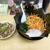 辛ネギラーメンの太麺をこいめで啜る 〜のり5枚・チャーシュー丼〜