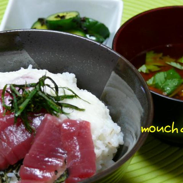 ☆マグロとろろご飯☆