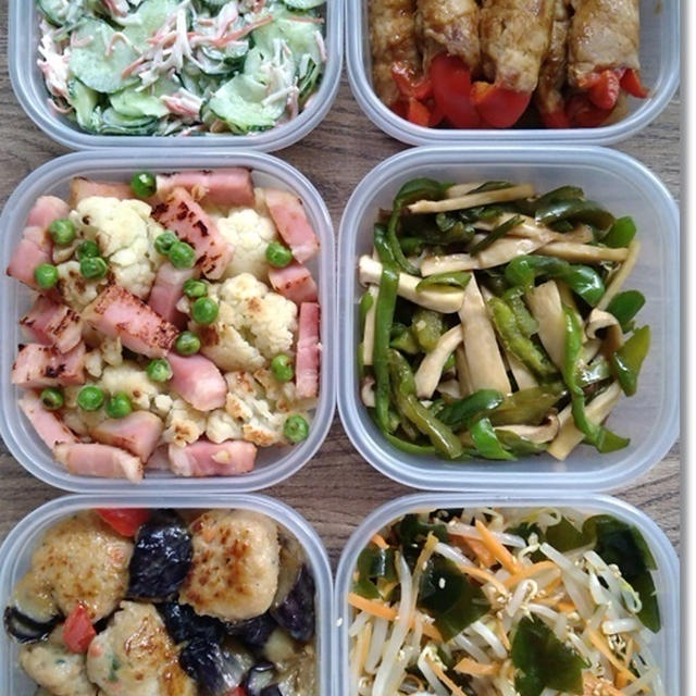 【今週の常備菜】毎日のキッチン時間短縮に！学校給食の量が…と小学生気分の姫