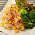 再び、びん長マグロと長芋コラボ♪びん長マグロと長芋のピリ辛炒め☆フーディストノート掲載のお知らせ♡
