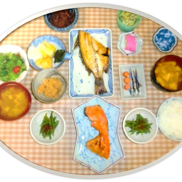 今朝の和定食