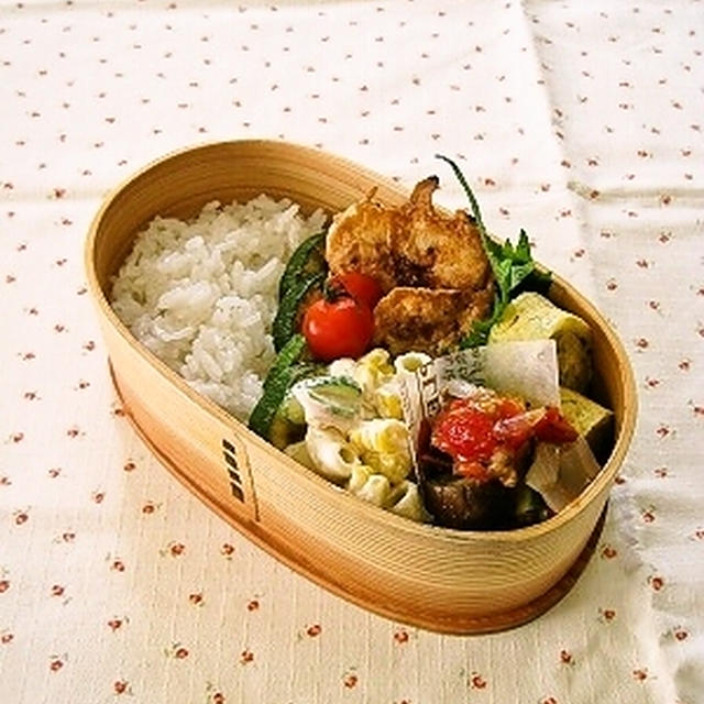 ささみの塩麹ピカタ弁当